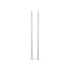 Thumbnail Image 2 of Hollow Hoop Earrings 10K White Gold 70mm