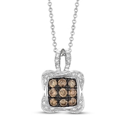Le Vian Diamond Necklace 1/2 ct tw 14K Vanilla Gold 18&quot;