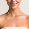 Thumbnail Image 3 of Layered Heart Necklace 24K Yellow Gold Vermeil Sterling Silver 18"