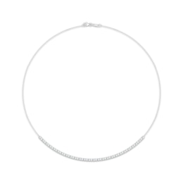 KAY Lab-Grown Diamonds Necklace 2 ct tw 10K White Gold 17"