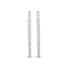 Thumbnail Image 2 of KAY Lab-Grown Diamonds Hoop Earrings 1 ct tw Sterling Silver