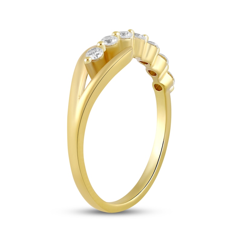 Main Image 2 of KAY Lab-Grown Diamonds Loop Fashion Ring 1/4 ct tw 10K Yellow Gold