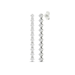 KAY Lab-Grown Diamonds Drop Earrings 1-1/4 ct tw 14K White Gold