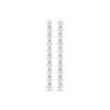 Thumbnail Image 2 of KAY Lab-Grown Diamonds Drop Earrings 1-1/4 ct tw 14K White Gold
