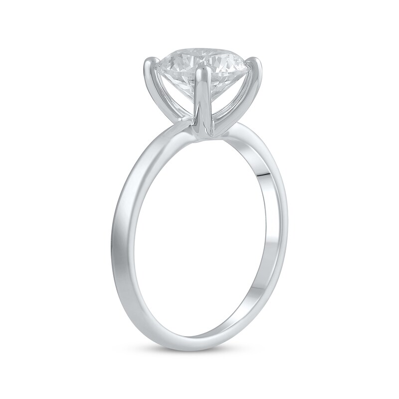 Lab-Created Diamonds by KAY Solitaire Engagement Ring 2 ct tw 14K White Gold