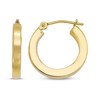 Thumbnail Image 0 of Square Hoop Earrings 14K Yellow Gold 16mm