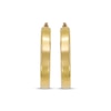 Thumbnail Image 1 of Square Hoop Earrings 14K Yellow Gold 16mm