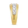 Thumbnail Image 1 of Men’s Seven-Stone Round-Cut Diamond Band 2 ct tw 10K Yellow Gold