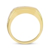 Thumbnail Image 2 of Men’s Seven-Stone Round-Cut Diamond Band 2 ct tw 10K Yellow Gold