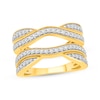 Thumbnail Image 0 of Vintage-Style Round-Cut Diamond Enhancer Ring 7/8 ct tw 14K Yellow Gold