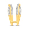 Thumbnail Image 1 of Vintage-Style Round-Cut Diamond Enhancer Ring 7/8 ct tw 14K Yellow Gold