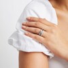 Thumbnail Image 3 of THE LEO Diamond Round-Cut Twist Enhancer Ring 5/8 ct tw 14K White Gold