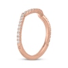Thumbnail Image 8 of Neil Lane Artistry Lab-Grown Diamond Contour Wedding Band 1/4 ct tw 14K Rose Gold