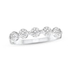 Thumbnail Image 1 of Adore Diamond Five-Stone Anniversary Band 1/2 ct tw 10K White Gold