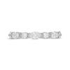 Thumbnail Image 2 of Neil Lane Artistry Marquise & Round-Cut Lab-Created Diamond Anniversary Band 1-1/2 ct tw 14K White Gold