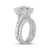 Thumbnail Image 2 of Neil Lane Artistry Cushion-Cut Lab-Grown Diamond Bridal Set 10-1/3 ct tw 14K White Gold