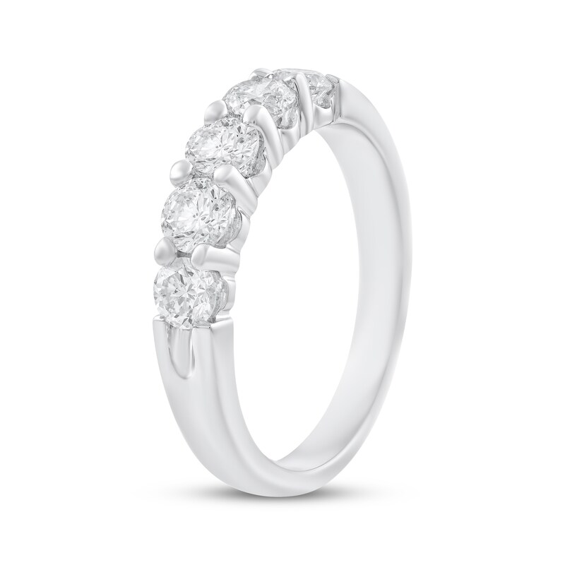Main Image 2 of Adore Diamond Five-Stone Anniversary Ring 1 ct tw Platinum