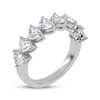 Thumbnail Image 2 of Adore Lab-Grown Diamonds Heart-Shaped East-West Anniversary Ring 2 ct tw 14K White Gold