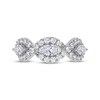Thumbnail Image 3 of KAY Lab-Grown Diamonds Marquise & Round-Cut Twist Ring 1-1/2 ct tw 14K White Gold