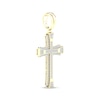 Thumbnail Image 2 of KAY Lab-Grown Diamonds Men's Cross Charm 1 ct tw 10K Yellow Gold