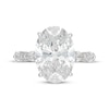 Thumbnail Image 3 of Neil Lane Artistry Oval-Cut Lab-Grown Diamond Engagement Ring 7 ct tw 14K White Gold