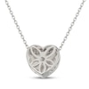 Thumbnail Image 3 of Mother-of-Pearl Heart Necklace Sterling Silver