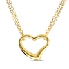 Thumbnail Image 1 of Reaura Heart Necklace 14K Yellow Gold 18"