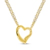 Thumbnail Image 2 of Reaura Heart Necklace 14K Yellow Gold 18"