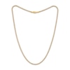Thumbnail Image 2 of 3mm Diamond-Cut Ice Chain Necklace Solid 10K Yellow Gold 20"