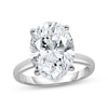 Thumbnail Image 1 of Adore Lab-Grown Diamonds Oval-Cut Solitaire Engagement Ring 6 ct tw 14K White Gold (F/SI2)