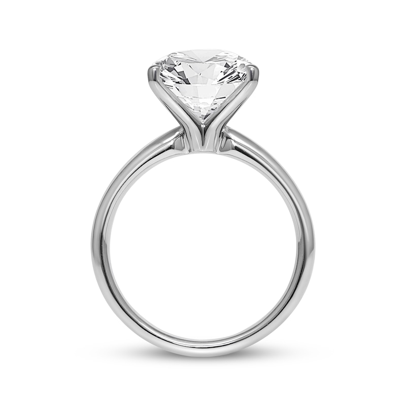 Main Image 2 of Adore Lab-Grown Diamonds Oval-Cut Solitaire Engagement Ring 6 ct tw 14K White Gold (F/SI2)