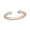 Thumbnail Image 1 of Neil Lane Artistry Marquise-Cut Lab-Grown Diamond Cuff Wedding Band 1/2 ct tw 14K Yellow Gold