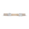Thumbnail Image 3 of Neil Lane Artistry Marquise-Cut Lab-Grown Diamond Cuff Wedding Band 1/2 ct tw 14K Yellow Gold