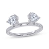 Thumbnail Image 1 of Adore Lab-Grown Diamonds Heart-Shaped Enhancer Ring 1 ct tw 14K White Gold