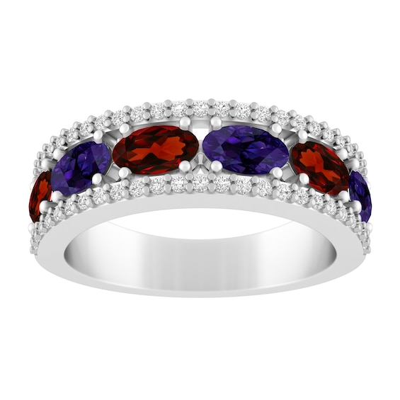 Birthstone Family & Mother's Ring (6 Stones)