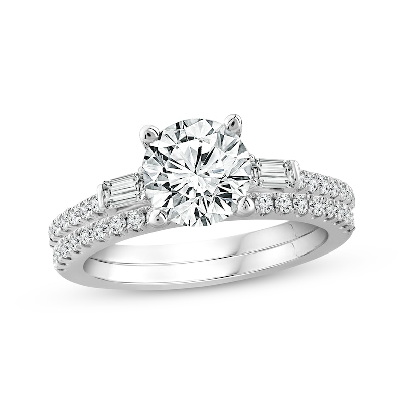 Lab-Created Diamonds by KAY Bridal Set 1-7/8 ct tw 14K White Gold