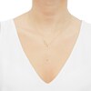 Thumbnail Image 3 of Infinity & Heart Lariat Necklace 10K Yellow Gold 19"