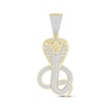 Thumbnail Image 1 of Men's Diamond Cobra Charm 1/2 ct tw 10K Yellow Gold