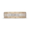 Thumbnail Image 3 of Men's Neil Lane Artistry Baguette-Cut Lab-Grown Diamond Wedding Band 1 ct tw 14K Yellow Gold