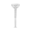 Thumbnail Image 2 of Adore Lab-Grown Diamonds Radiant-Cut Engagement Ring 2-1/2 ct tw 14K White Gold
