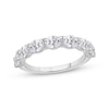 Thumbnail Image 1 of Adore Lab-Grown Diamonds Oval-Cut Horizontal Anniversary Ring 1-1/2 ct tw 14K White Gold