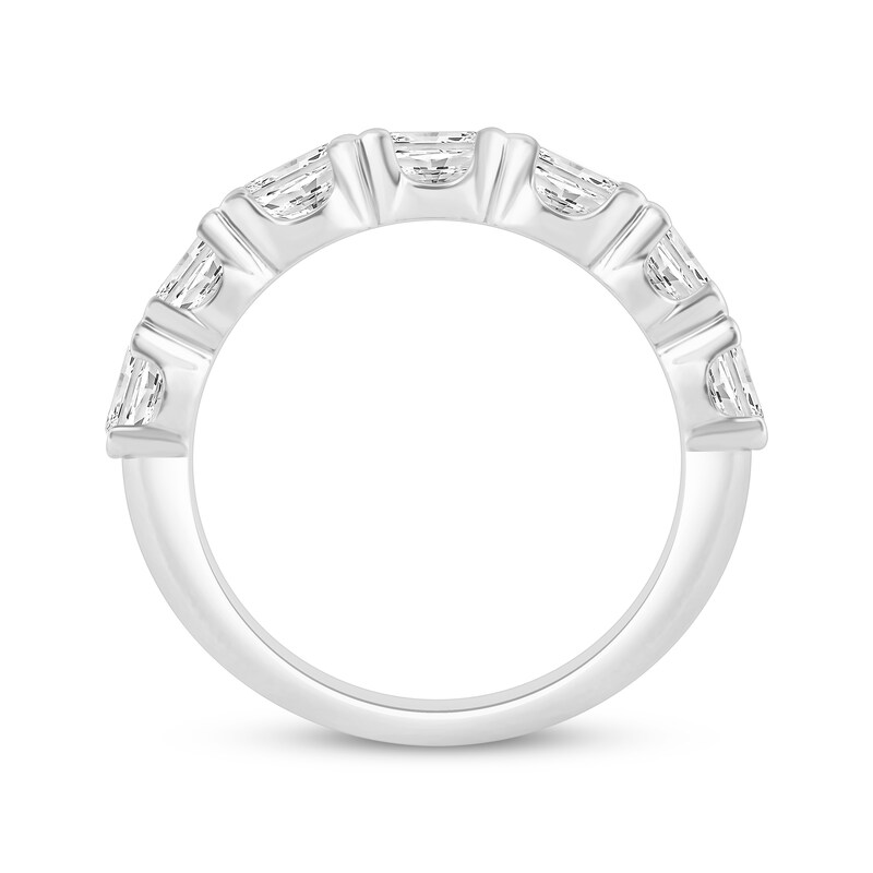 Main Image 3 of Adore Lab-Grown Diamonds Oval-Cut Horizontal Anniversary Ring 1-1/2 ct tw 14K White Gold