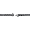 Thumbnail Image 3 of Men's Black Diamond Tennis Bracelet 8 ct tw Sterling Silver 8.5"
