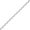 Thumbnail Image 2 of Diamond S-Link Bracelet 1 ct tw 10K White Gold 7.25"