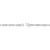Thumbnail Image 3 of Diamond Marquise & Crisscross Link Bracelet 1/4 ct tw Sterling Silver 7.25"
