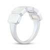 Thumbnail Image 2 of Mother-of-Pearl Rectangle Ring Sterling Silver
