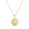 Thumbnail Image 1 of Clamshell Necklace 14K Yellow Gold 18"
