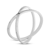 Thumbnail Image 2 of X-Shaped Ring Sterling Silver