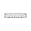 Thumbnail Image 3 of Adore Diamond Five-Stone Anniversary Ring 1/2 ct tw 10K White Gold