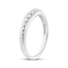Thumbnail Image 2 of Adore Diamond Graduated Anniversary Ring 1/4 ct tw 10K White Gold